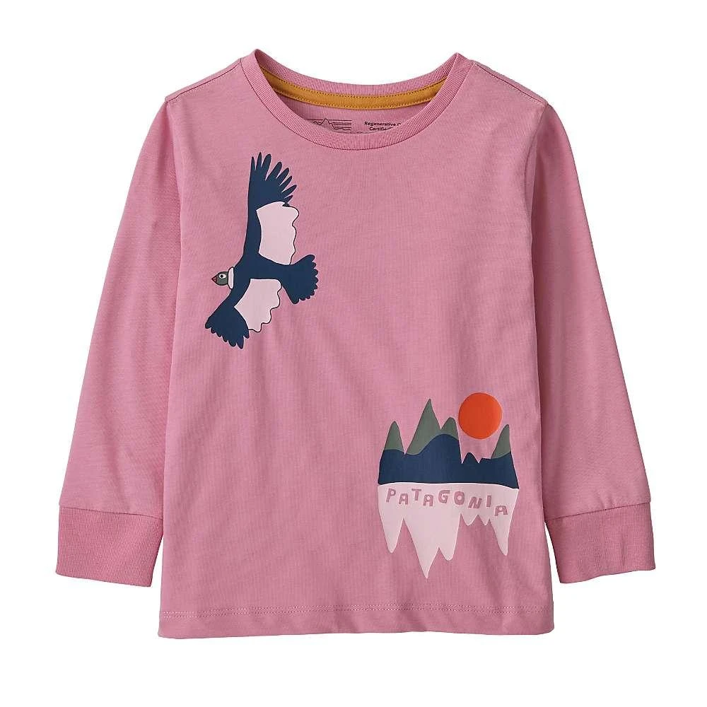 商品Patagonia|Patagonia Toddlers' Regenerative Organic Certified Cotton Graphic LS T-Shirt,价格¥268,第2张图片详细描述
