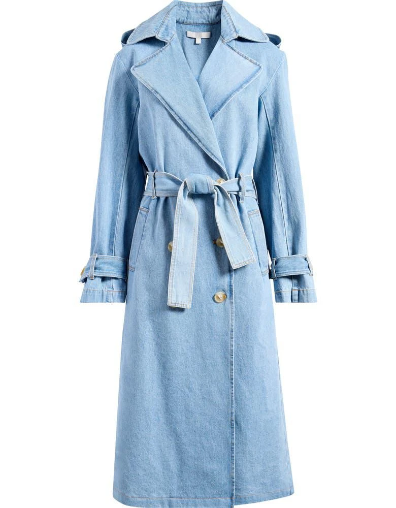 商品Wayf|Denim Trench Coat,价格¥580,第5张图片详细描述