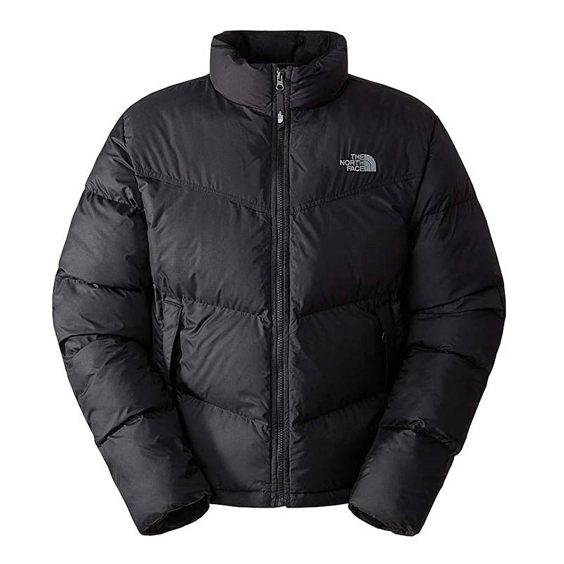 商品The North Face|北面24新款 男士黑色涤纶徽标拉链头羽绒服 NF0A853I-JK3（五色可选）,价格¥2615,第1张图片