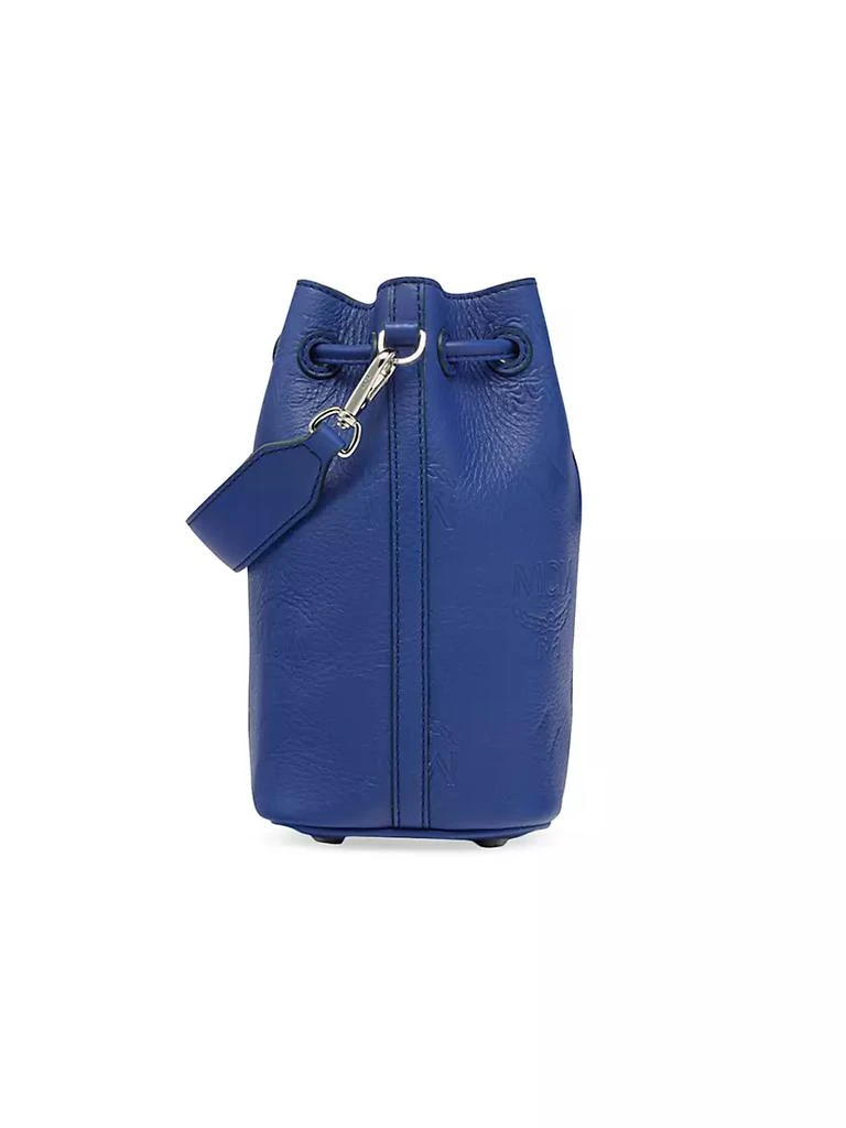商品MCM|Mini Dessau Leather Bucket Bag,价格¥5089,第3张图片详细描述