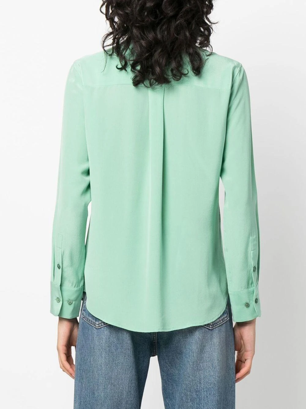 商品【商品预售7天】 Equipment|Equipment 女士衬衫 Q23E231MISTYJADE-0 绿色,价格¥1742,第6张图片详细描述