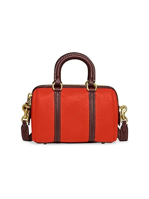 商品Coach|Rogue 18 Colorblock Leather Satchel,价格¥1124,第1张图片