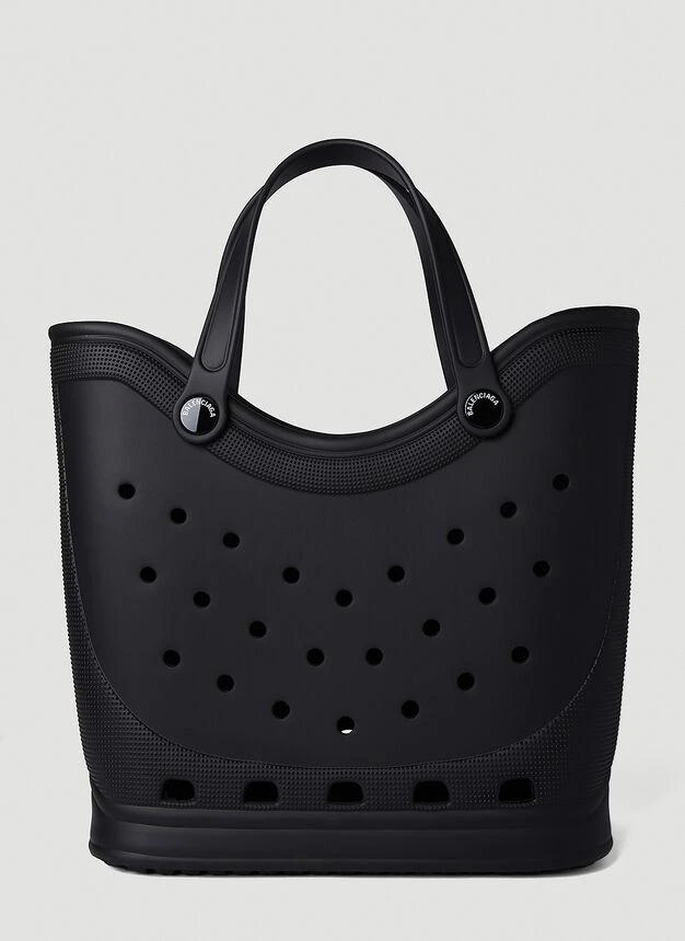 商品Balenciaga|x Crocs™ Tote Bag in Black,价格¥5451,第3张图片详细描述