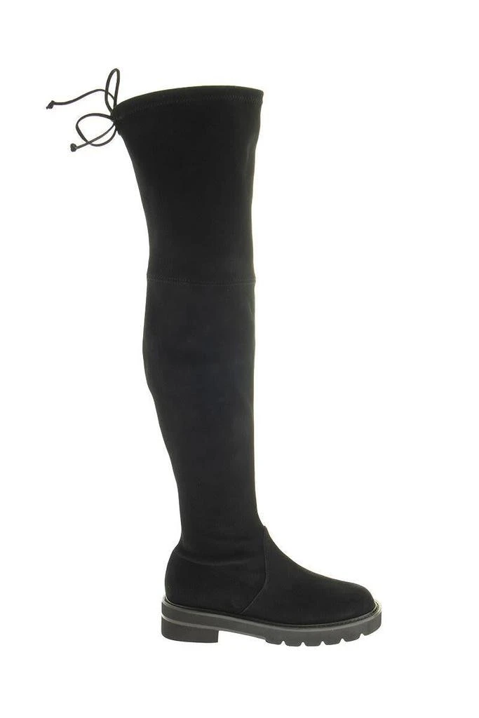 商品Stuart Weitzman|STUART WEITZMAN LOWLAND LIFT - Suede boot over the knee,价格¥3490,第1张图片