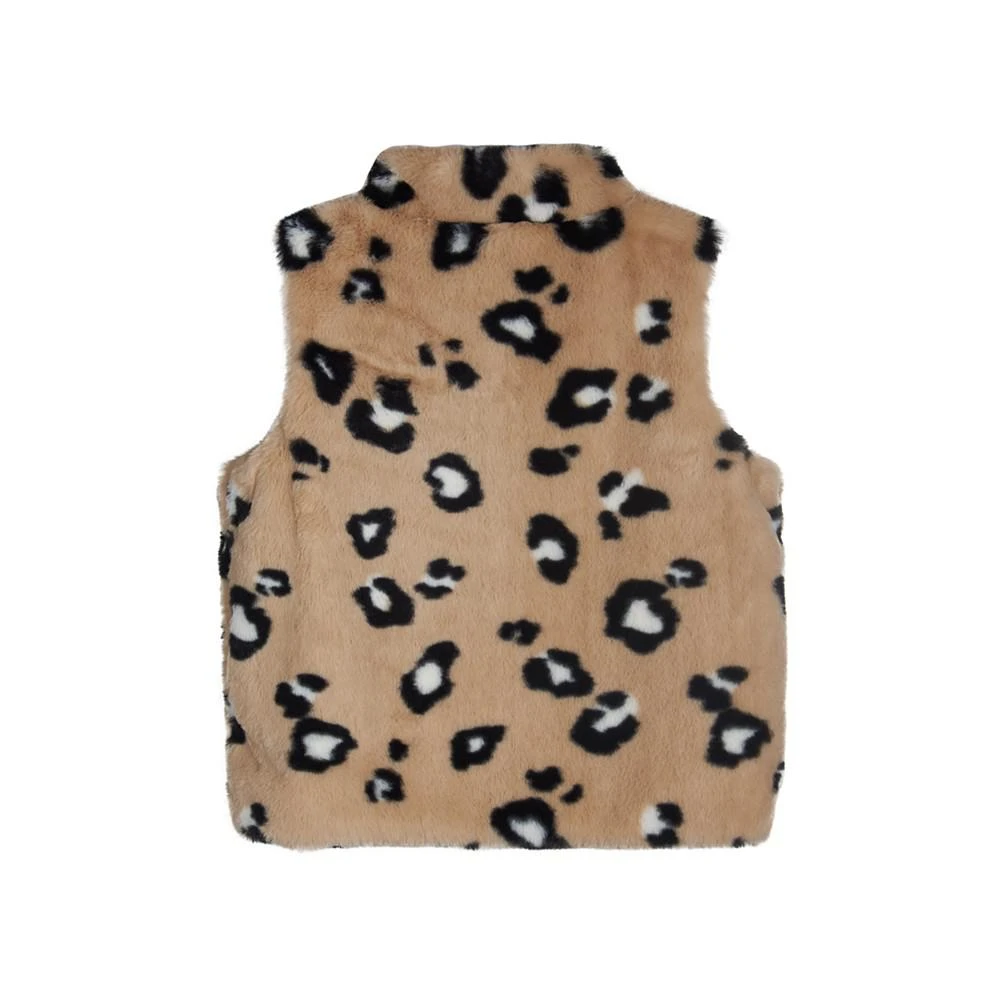 商品Epic Threads|Toddler Girls Leopard Faux Fur Vest, Created For Macy's,价格¥121,第2张图片详细描述