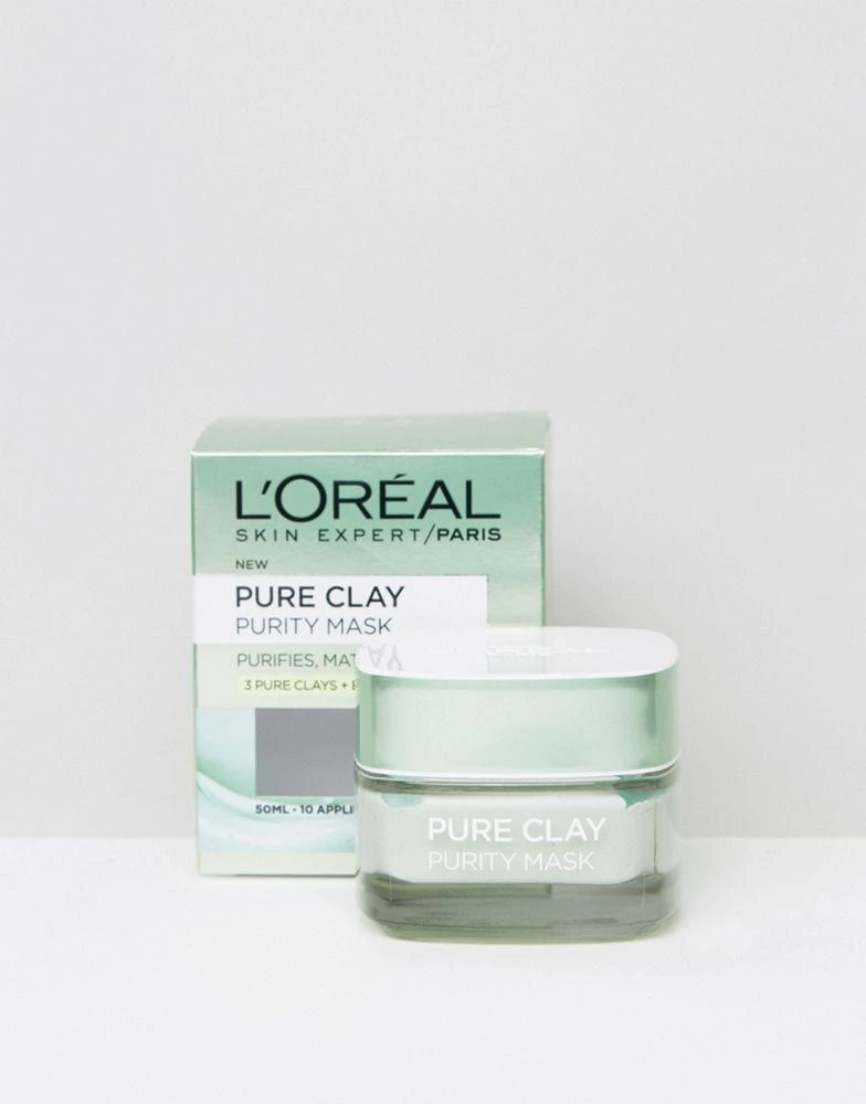 商品L'Oreal Paris|L'Oreal Paris Pure Clay Purity Face Mask,价格¥74,第1张图片