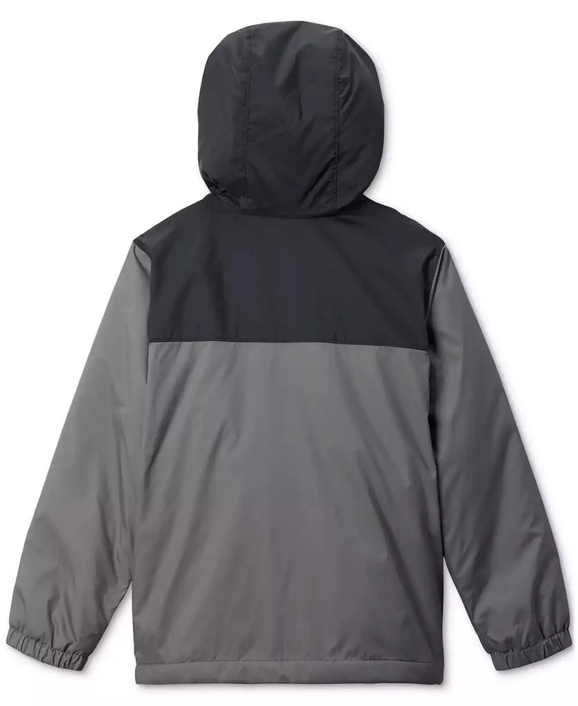 商品Columbia|Big Boys Glennaker II Fleece-Lined Full-Zip Hooded Rain Jacket,价格¥326,第2张图片详细描述