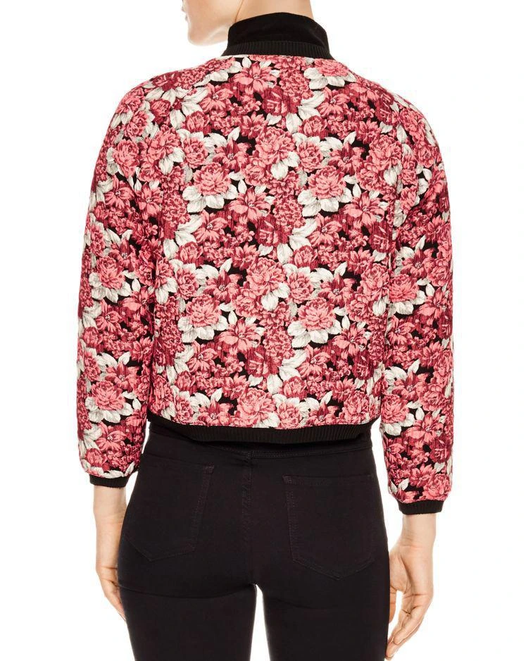 商品Sandro|Evora Floral-Print Cropped Bomber Jacket,价格¥2127,第2张图片详细描述