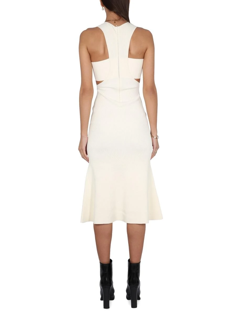 商品Alexander McQueen|Alexander McQueen 女士连衣裙 734602 白色,价格¥13748,第4张图片详细描述
