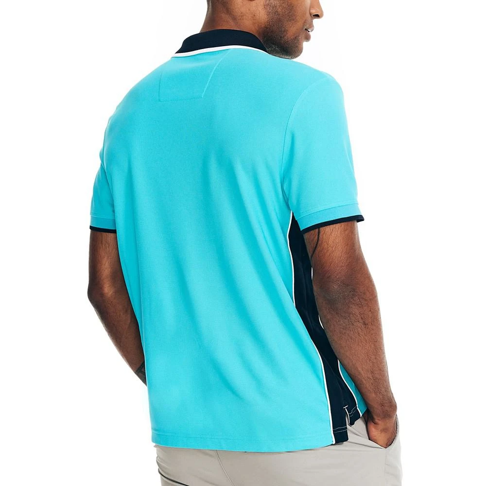 商品Nautica|Men's Navtech Performance Classic-Fit Tipped Polo,价格¥358,第2张图片详细描述