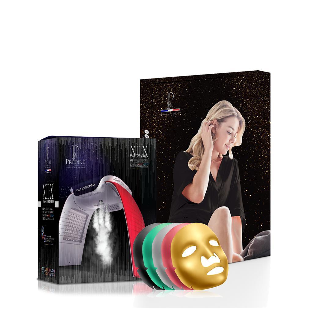 商品Predire Paris|Spa PRO LED Skincare Device & Renewal Rejuvenating Masks-Black Robe,价格¥1909,第3张图片详细描述