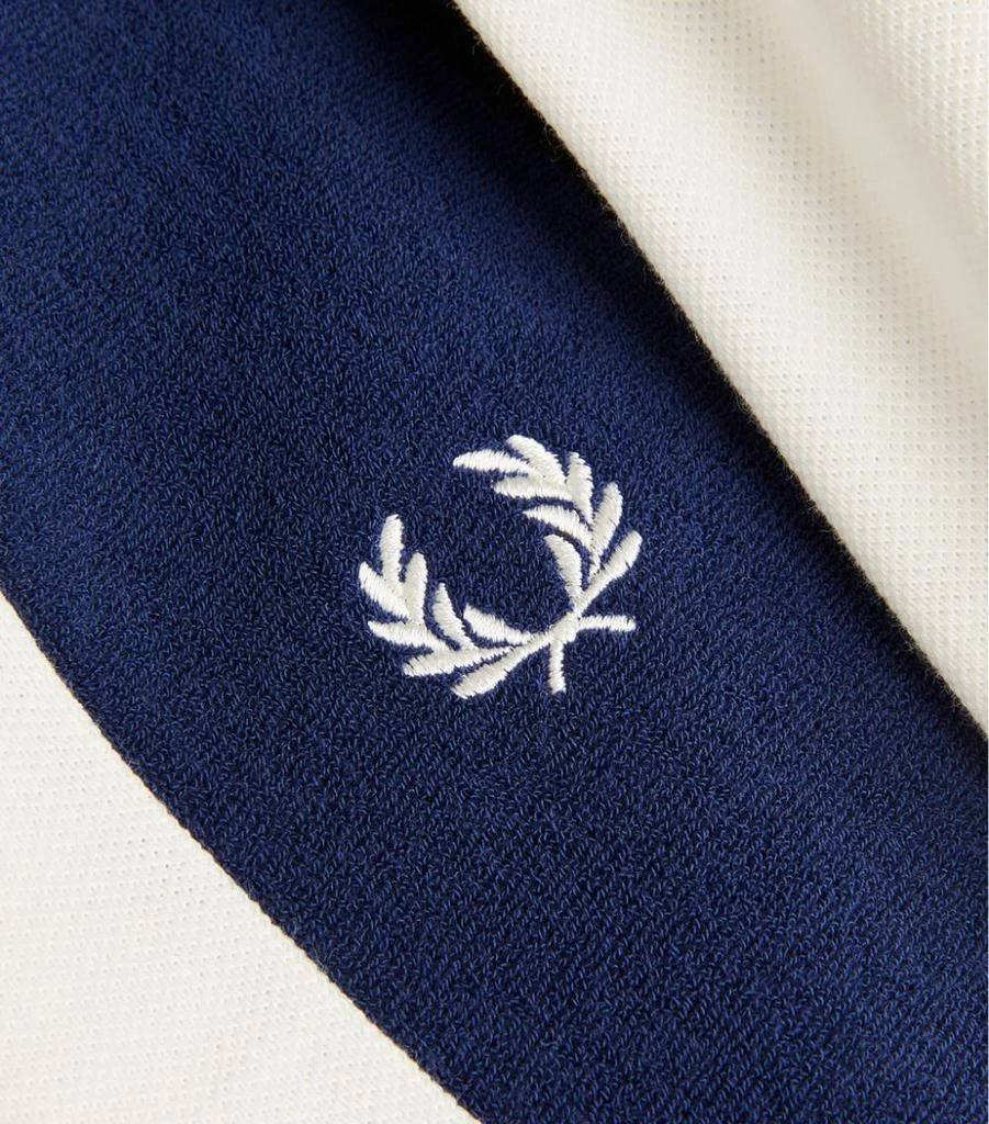 商品Fred Perry|Towelling-Panel Polo Shirt,价格¥436,第5张图片详细描述