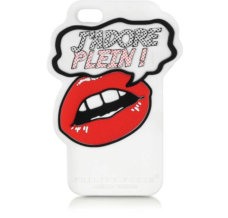 商品Philipp Plein|Philipp Plein  菲利普·普兰 J'adore Plein 橡胶 iPhone 5 保护套,价格¥396,第1张图片