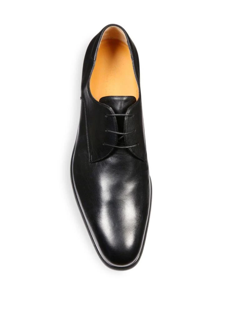 商品A. Testoni|Derby Nappa   Leather Oxfords,价格¥3373,第4张图片详细描述