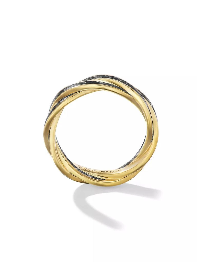 商品David Yurman|DY Helios™ Band Ring in 18K Yellow Gold,价格¥20229,第2张图片详细描述