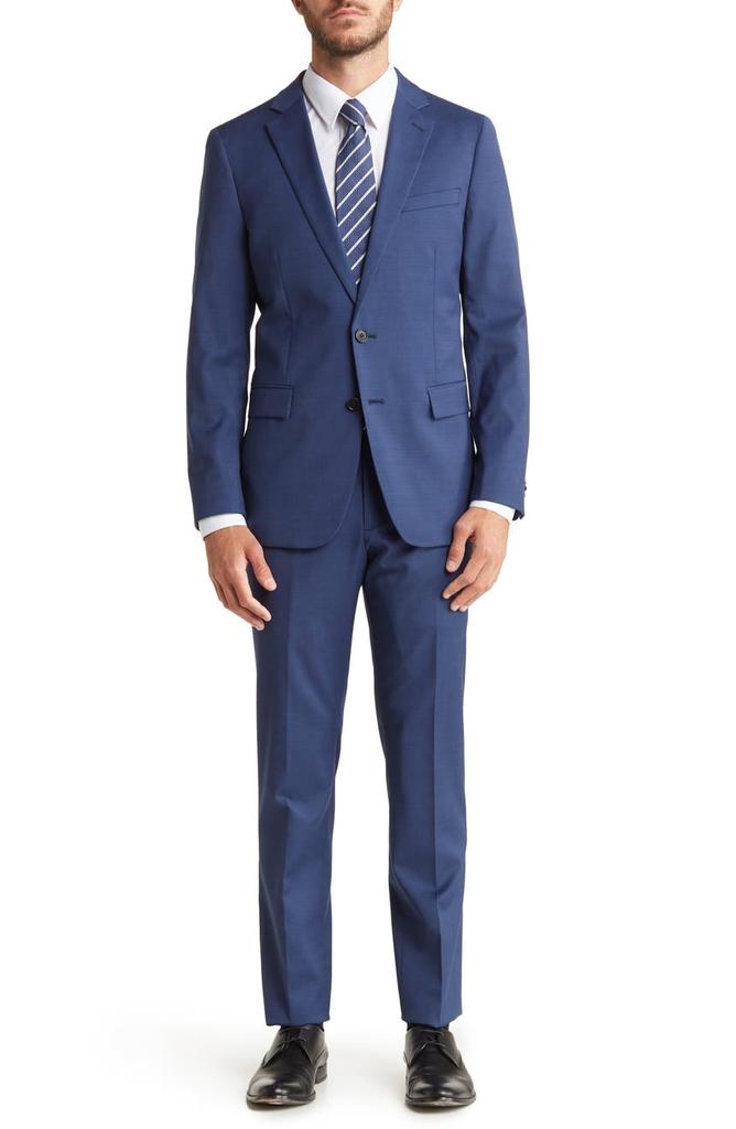 2-Piece Jacket & Pants Wool Blend Suit Set商品第1张图片规格展示