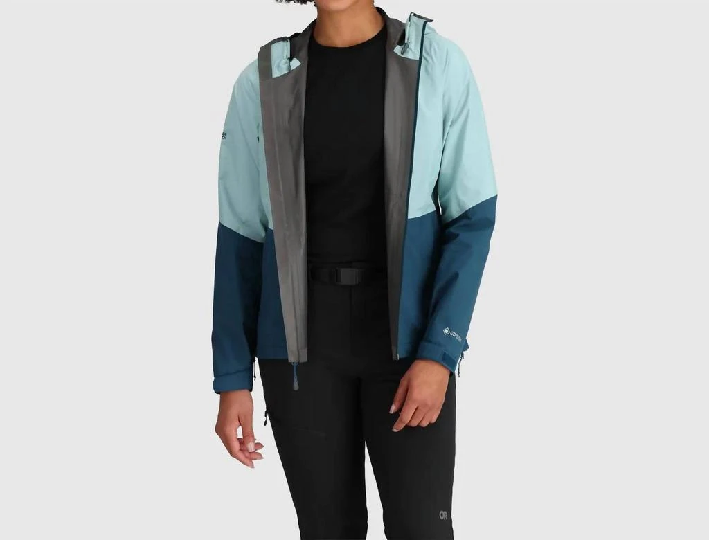 商品Outdoor Research|Womens Aspire Ii Gore-Tex Jacket In Sage/harbor,价格¥1467,第4张图片详细描述