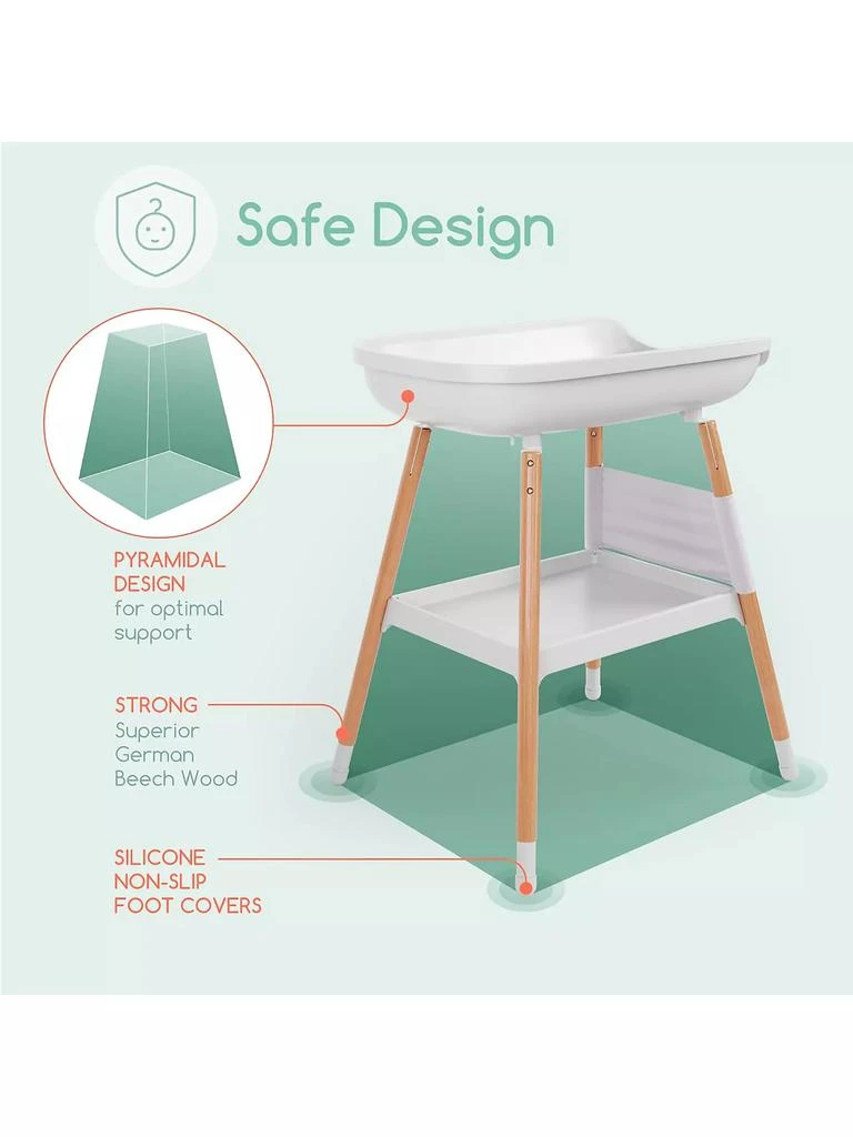 商品Children of Design|Baby's Deluxe Diaper Changing Table,价格¥1497,第3张图片详细描述