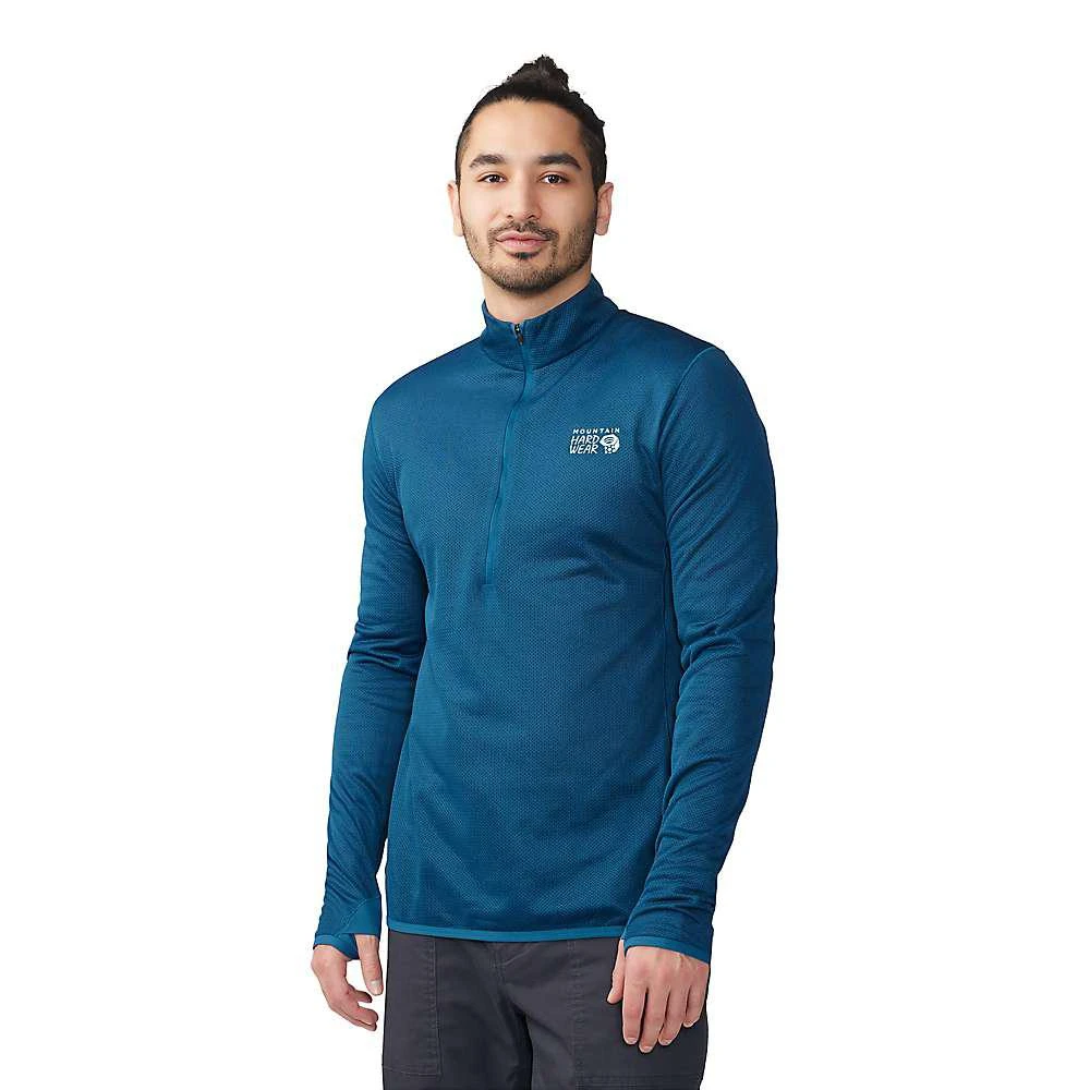 商品Mountain Hardwear|Mountain Hardwear Men's Airmesh 1/4 Zip Top,价格¥398,第1张图片