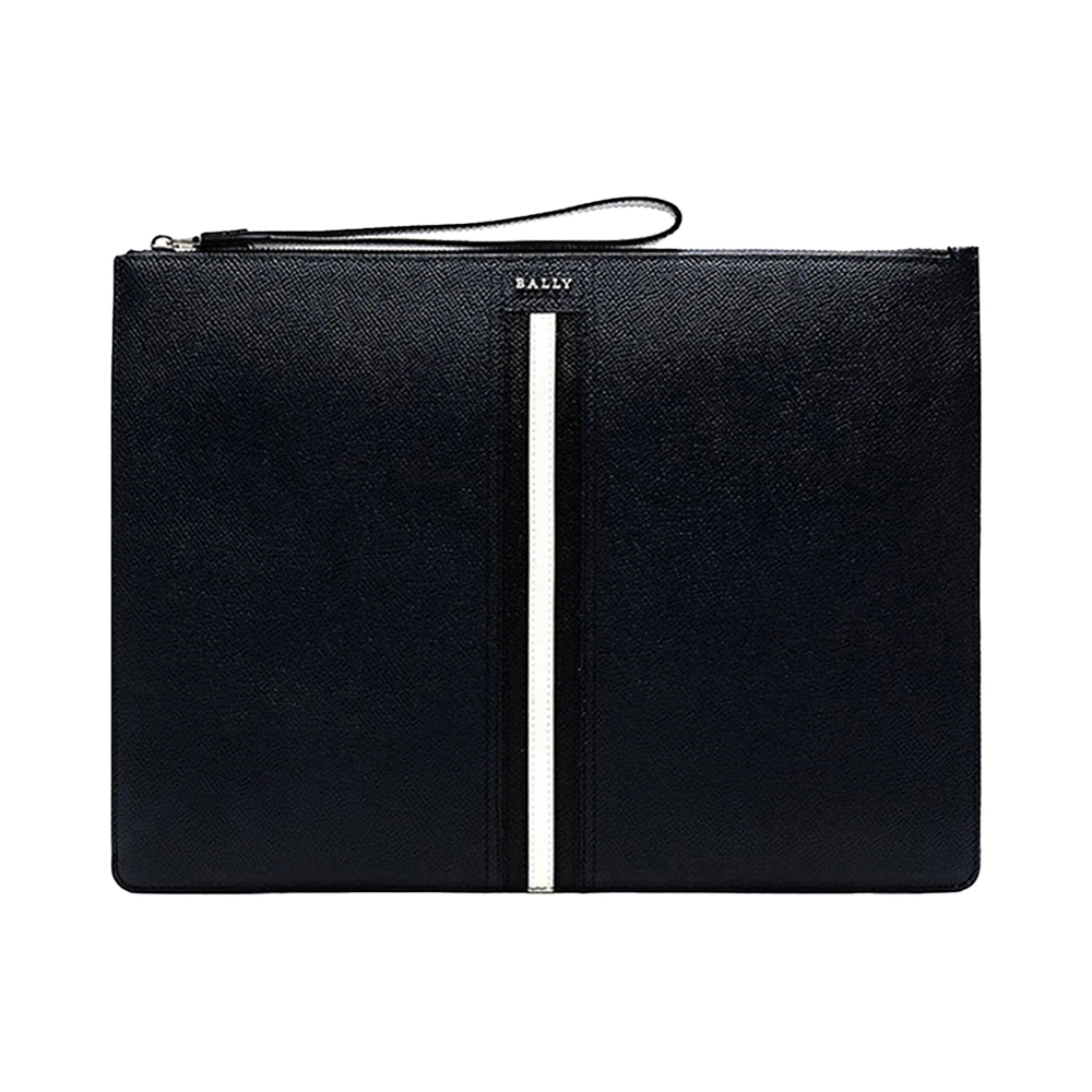商品[国内直发] Bally|BALLY 条纹男士手拿袋 6232053,价格¥2029,第1张图片