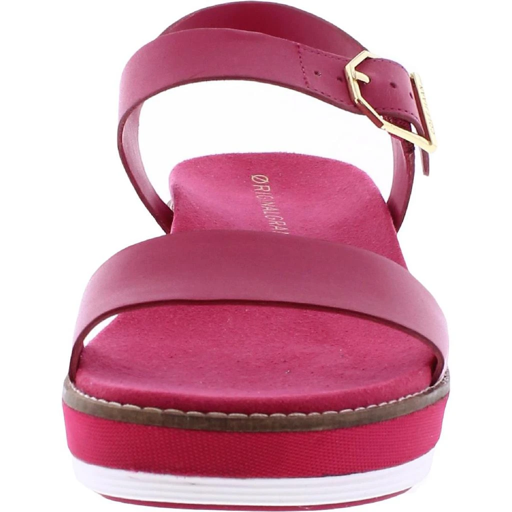 商品Cole Haan|Cole Haan Womens OG FLTFRM Leather Open Toe Footbed Sandals,价格¥274,第5张图片详细描述
