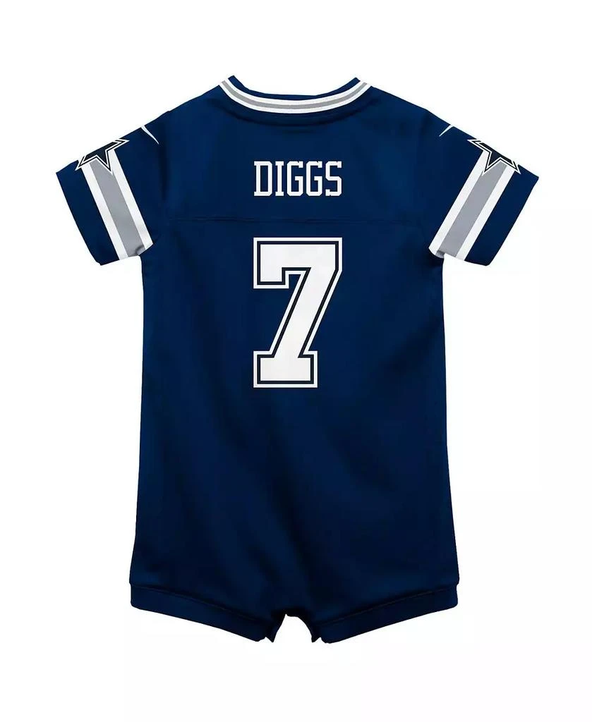 商品NIKE|Infant Boys and Girls Trevon Diggs Navy Dallas Cowboys Game Romper Jersey,价格¥299,第3张图片详细描述