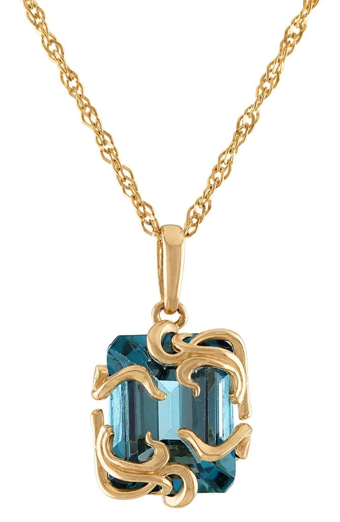 商品FUZION CREATIONS|Gemstone Pendant Necklace,价格¥3928,第1张图片