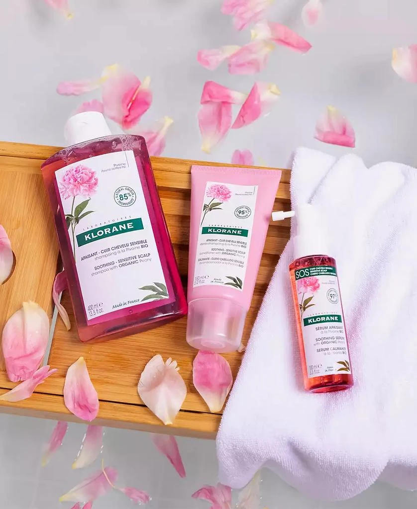 商品KLORANE|Soothing Shampoo With Peony, 13.5 oz.,价格¥154,第3张图片详细描述