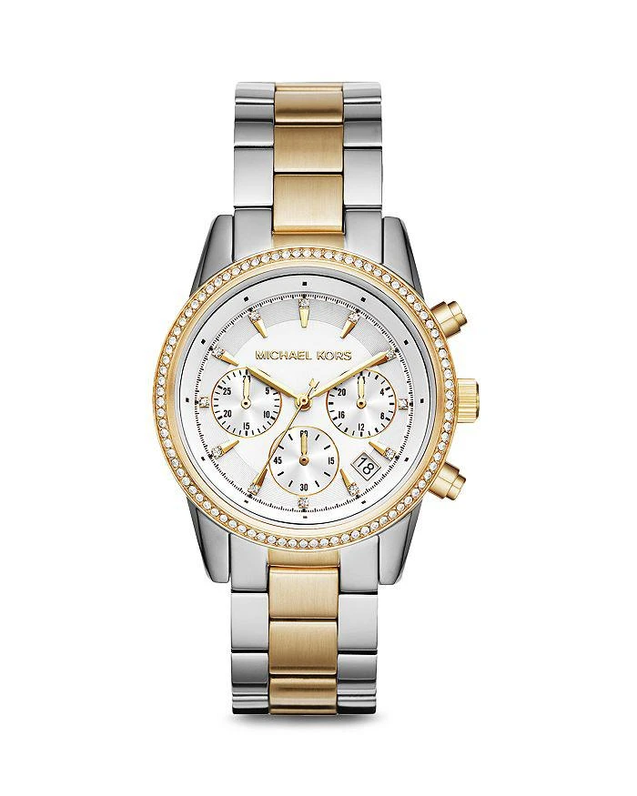 商品Michael Kors|Ritz Watch, 37mm,价格¥1882,第1张图片详细描述