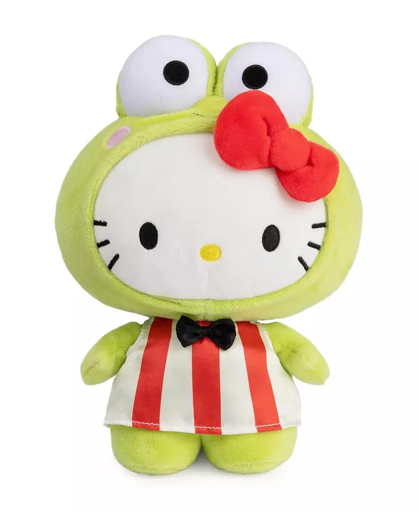 商品Hello Kitty|Keroppi Plush Toy, Premium Stuffed Animal, Green, 9.5",价格¥153,第2张图片详细描述