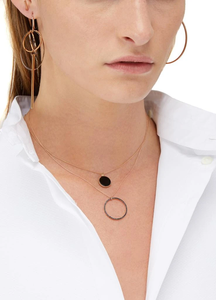 商品Ginette NY|Ever Onyx 项链,价格¥4474,第3张图片详细描述