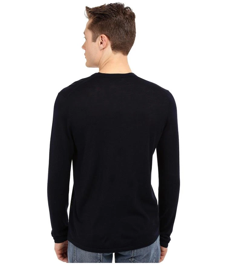 商品Vince|Wool Silk Long Sleeve Jersey V-Neck,价格¥1052,第3张图片详细描述