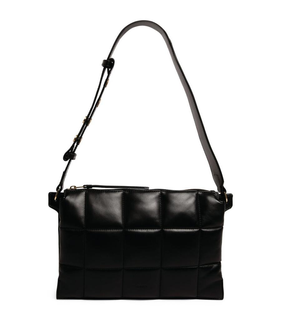 商品ALL SAINTS|Leather Sheringham Quilted Shoulder Bag,价格¥2188,第1张图片