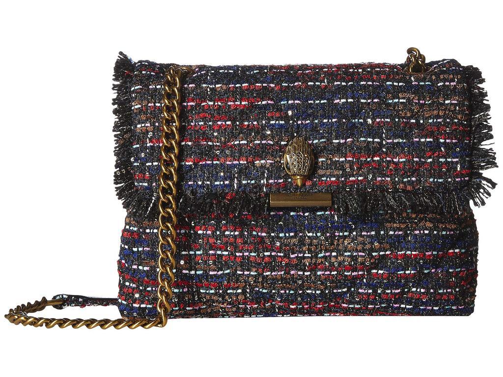 商品Kurt Geiger|Tweed Large Kensington Shoulder Bag,价格¥1450,第1张图片