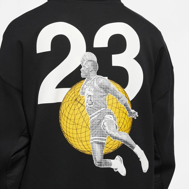商品Jordan|Jordan 23 Engineered Fleece Pullover Hoodie - Men's,价格¥897,第5张图片详细描述
