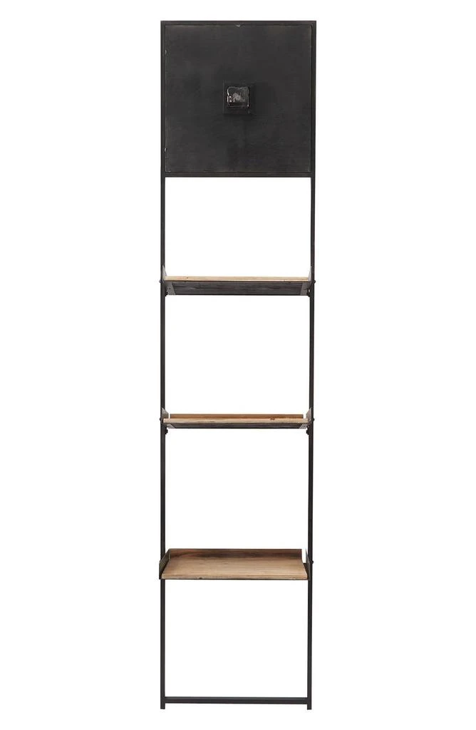 商品SONOMA SAGE HOME|Brown Wood Traditional Wall Shelf with Clock,价格¥1267,第2张图片详细描述