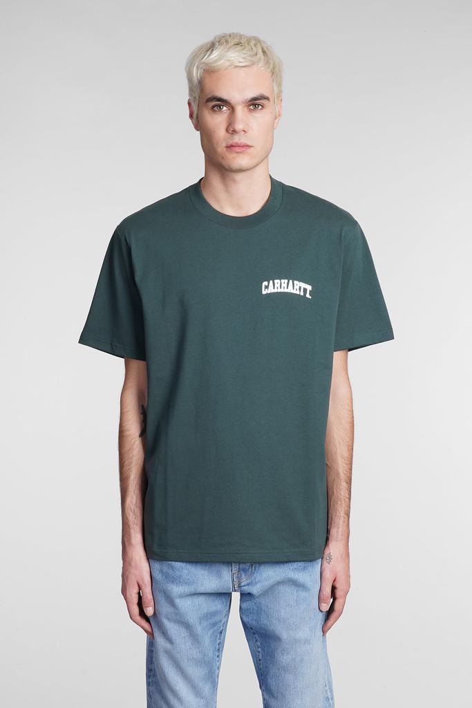 Carhartt T-shirt In Green Cotton商品第1张图片规格展示