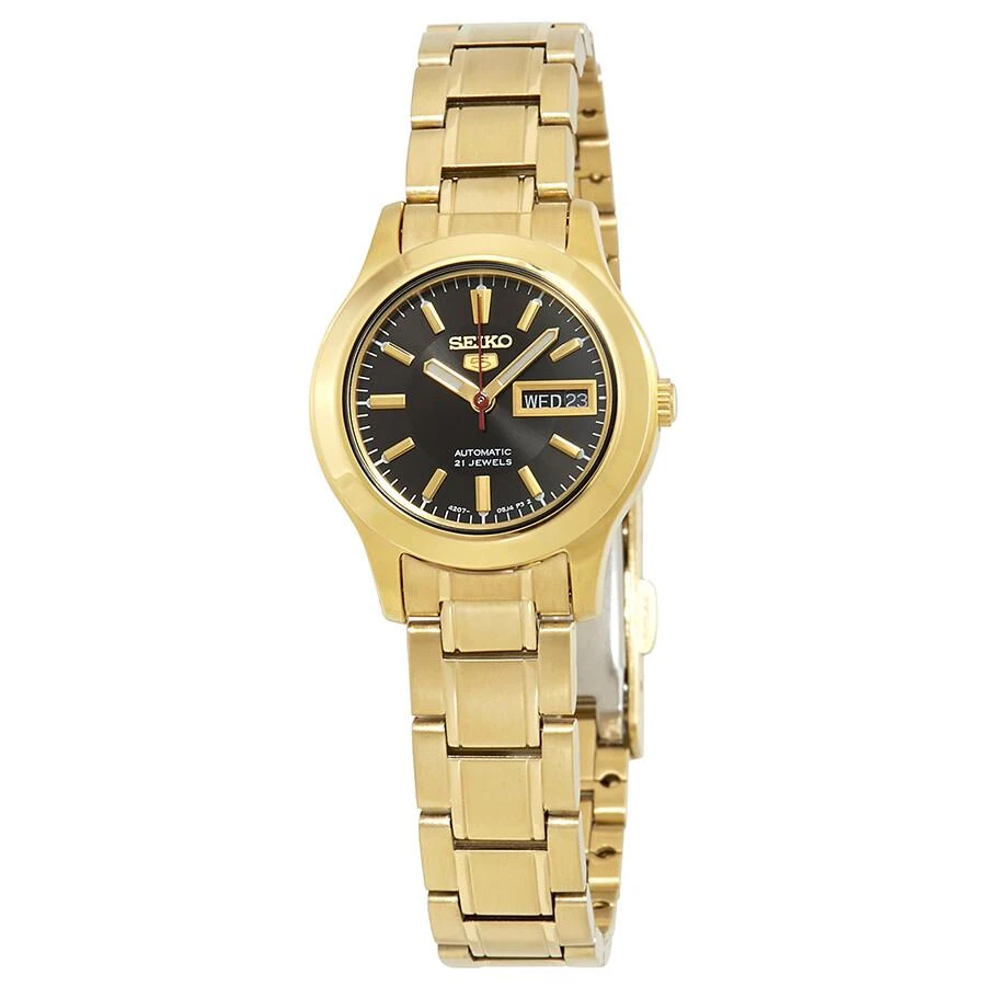 商品Seiko|Series 5 Automatic Black Dial Ladies Watch SYMD96,价格¥913,第1张图片