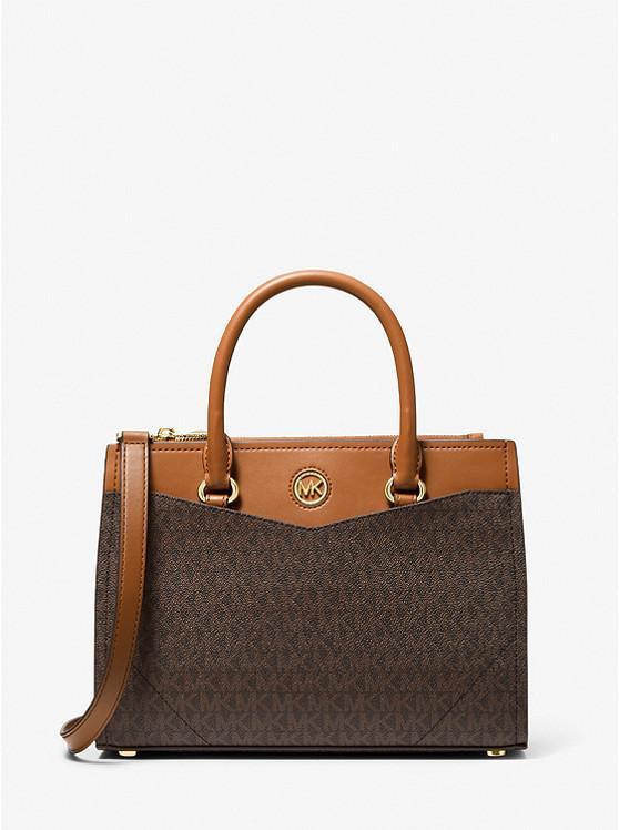 商品Michael Kors|Everly Medium Logo Satchel,价格¥909,第1张图片