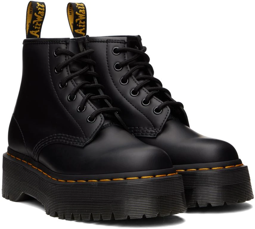 商品Dr. Martens|Black 101 Quad Platform Boots,价格¥508,第4张图片详细描述