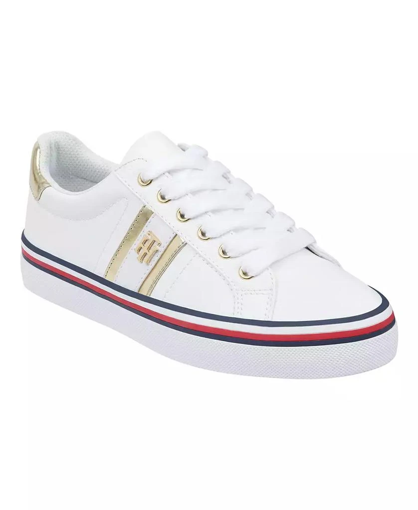 商品Tommy Hilfiger|Women's Fentii Lace up Sneakers,价格¥293,第1张图片
