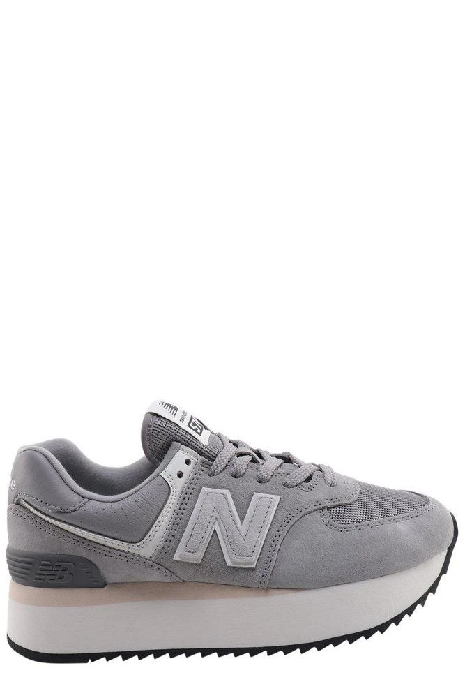 商品New Balance|New Balance 574 Round Toe Lace-Up Sneakers,价格¥702,第1张图片