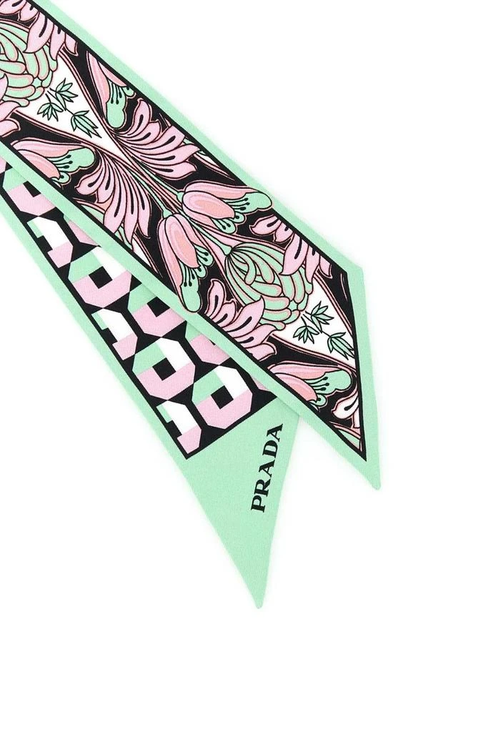 商品Prada|Prada Graphic-Printed Scarf,价格¥1876,第2张图片详细描述