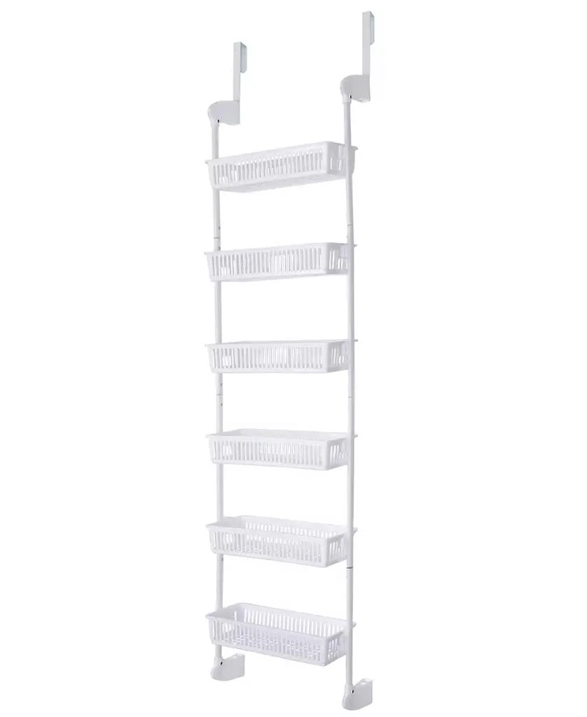 商品Smart Design|6-Tier Over the Door Pantry Organizer with 6 Full Baskets,价格¥681,第1张图片
