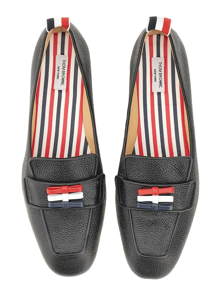 商品Thom Browne|Thom Browne Three Bow Moccasin,价格¥3642,第4张图片详细描述