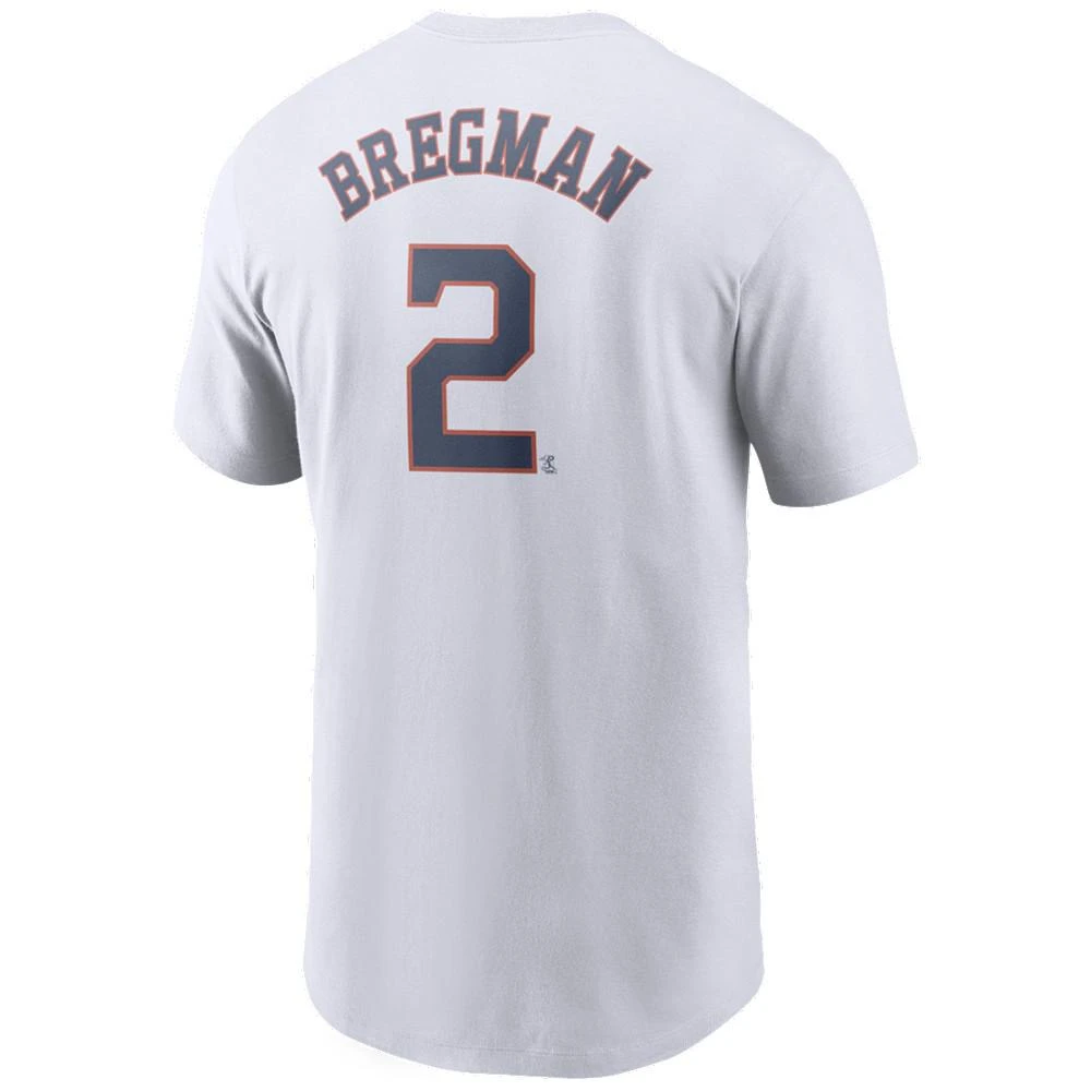 商品NIKE|Men's Alex Bregman Houston Astros Name and Number Player T-Shirt,价格¥301,第1张图片