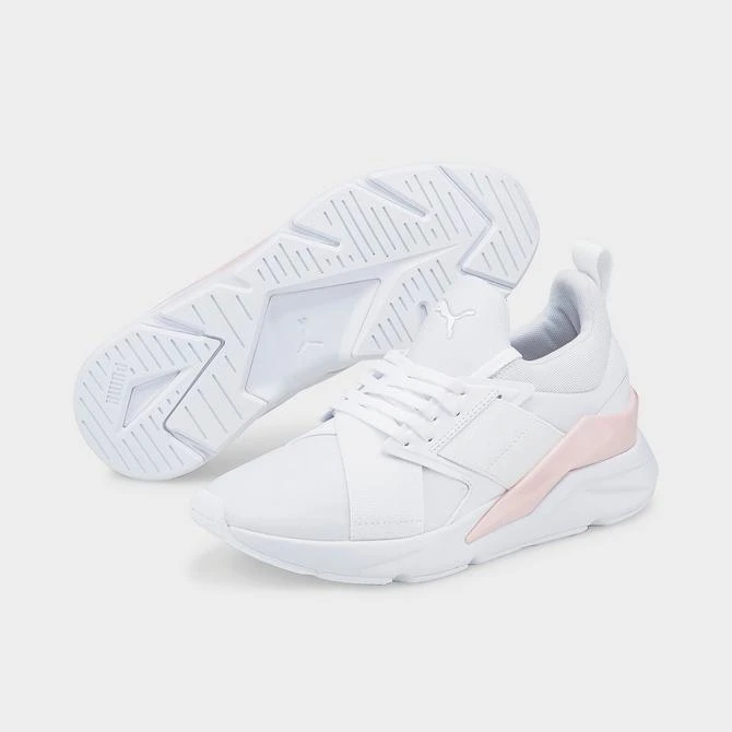 商品Puma|Women's Puma Muse X5 Glow Casual Shoes,价格¥595,第2张图片详细描述