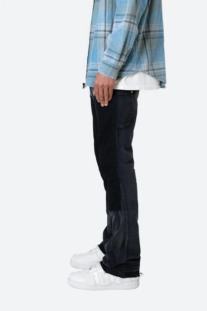 商品MNML|B501 Flare Denim - Black,价格¥547,第4张图片详细描述