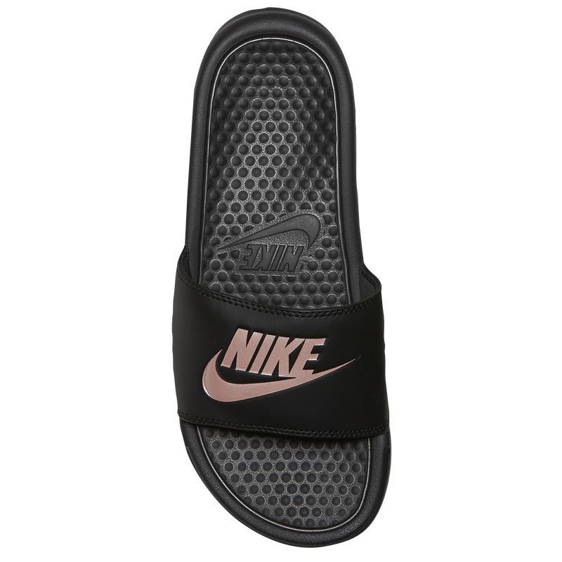 商品NIKE|Nike Benassi JDI Slide - Women's,价格¥148,第5张图片详细描述