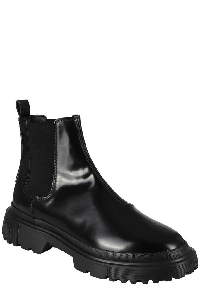 商品hogan|Hogan Round-Toe Chelsea Ankle Boots,价格¥3395,第2张图片详细描述